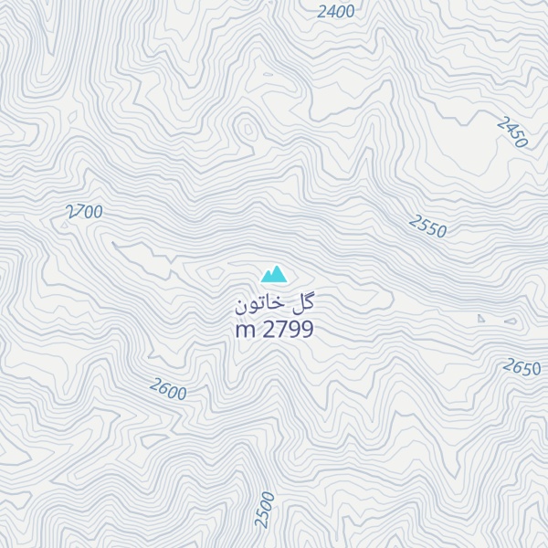Map of گل خاتون