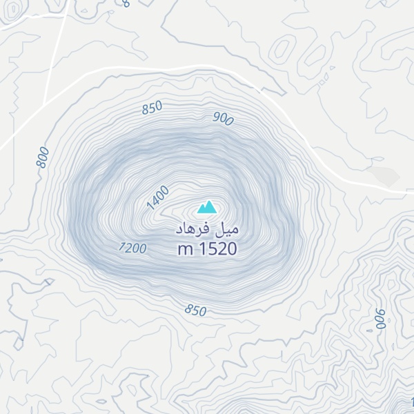 Map of میل فرهاد