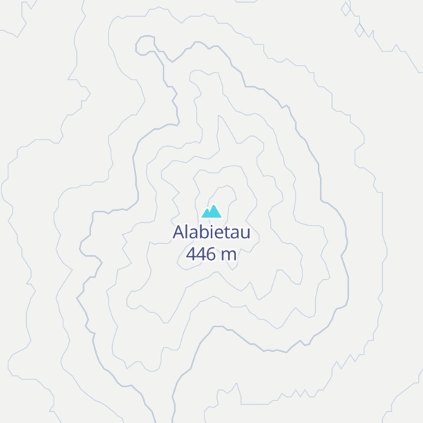 Map of Alabietau