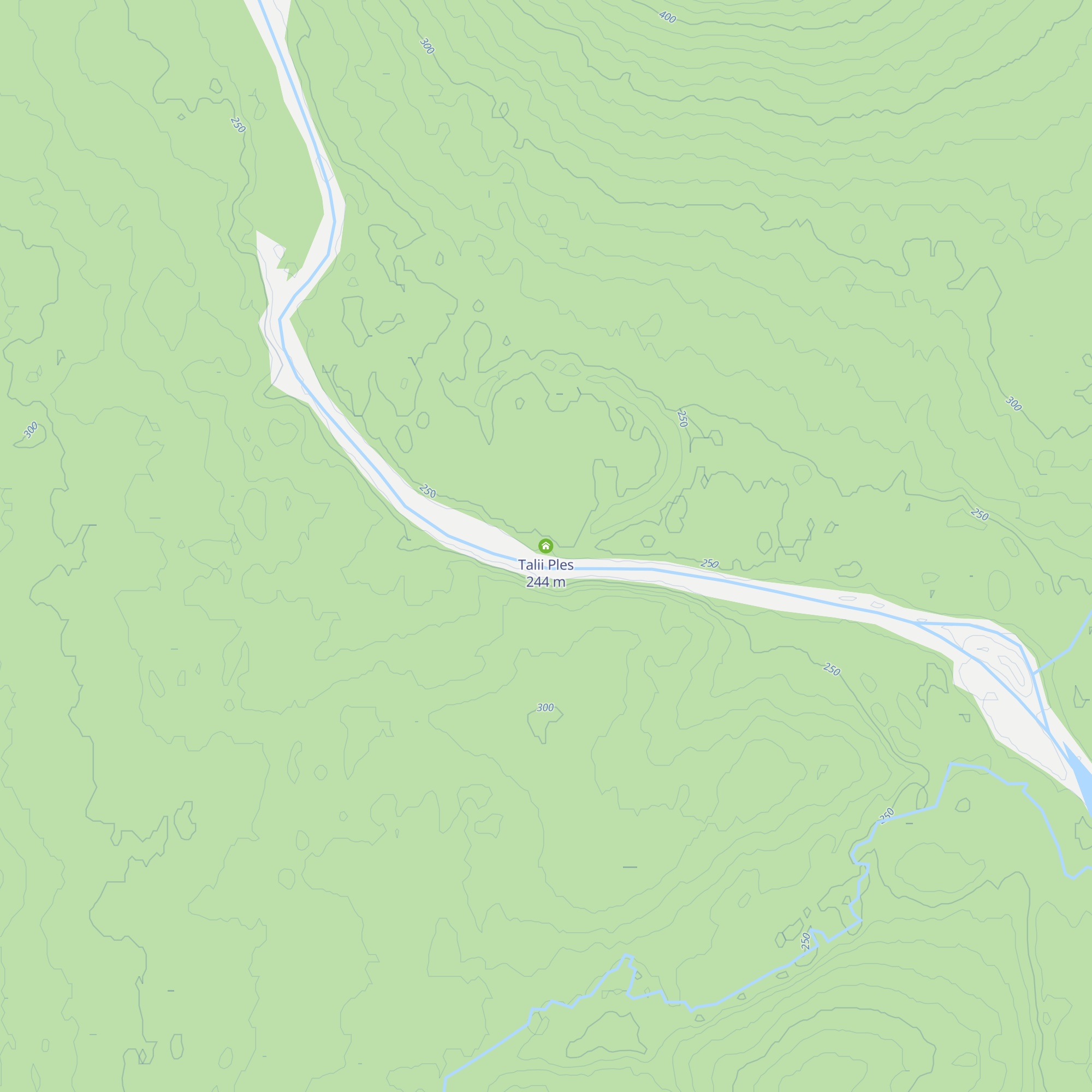 Talii Ples map