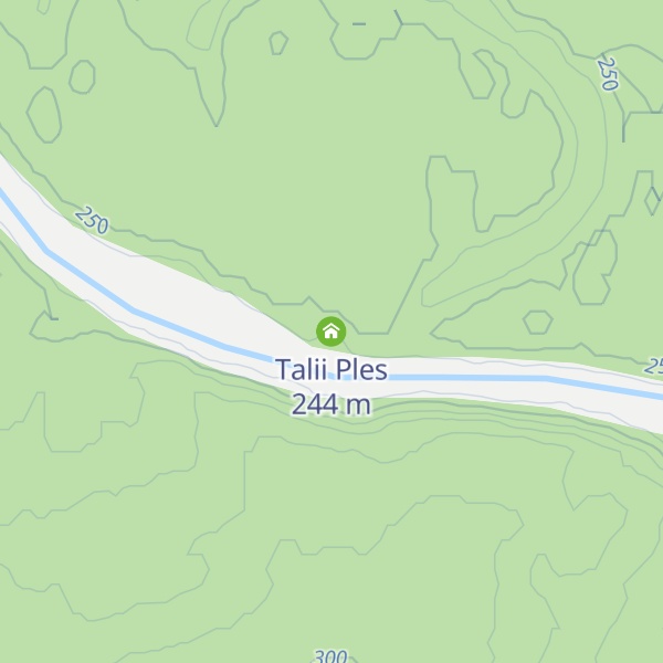 Map of Talii Ples
