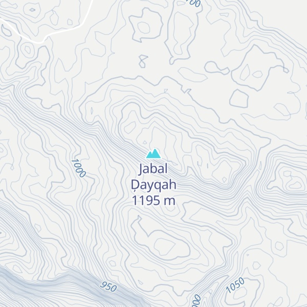Map of Jabal Ḑayqah