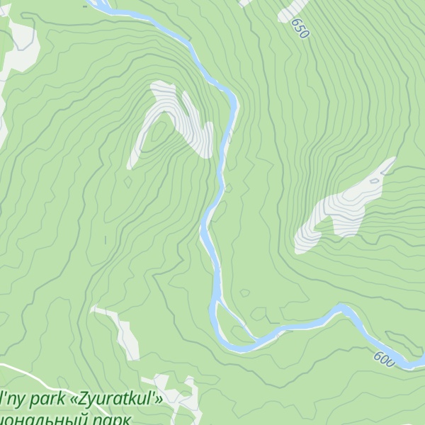 Map of Porog Samarskii