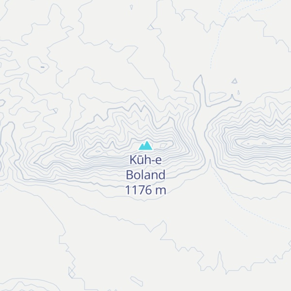 Map of Kūh-e Boland