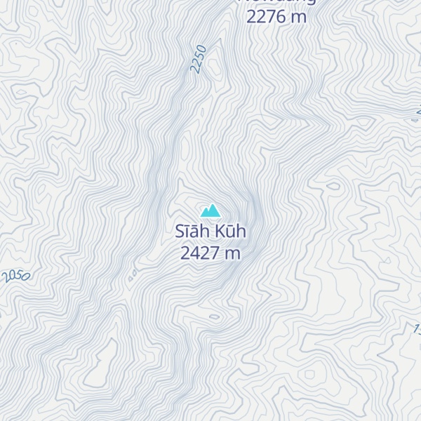 Map of Sīāh Kūh