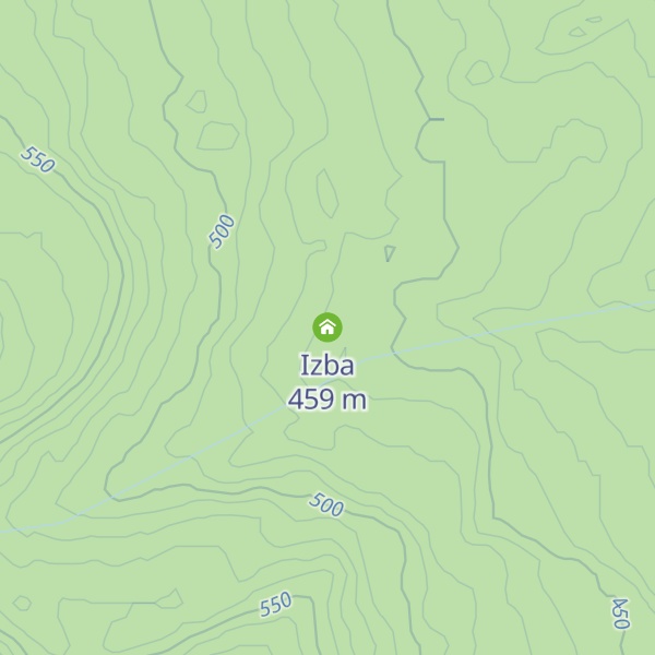 Map of Izba