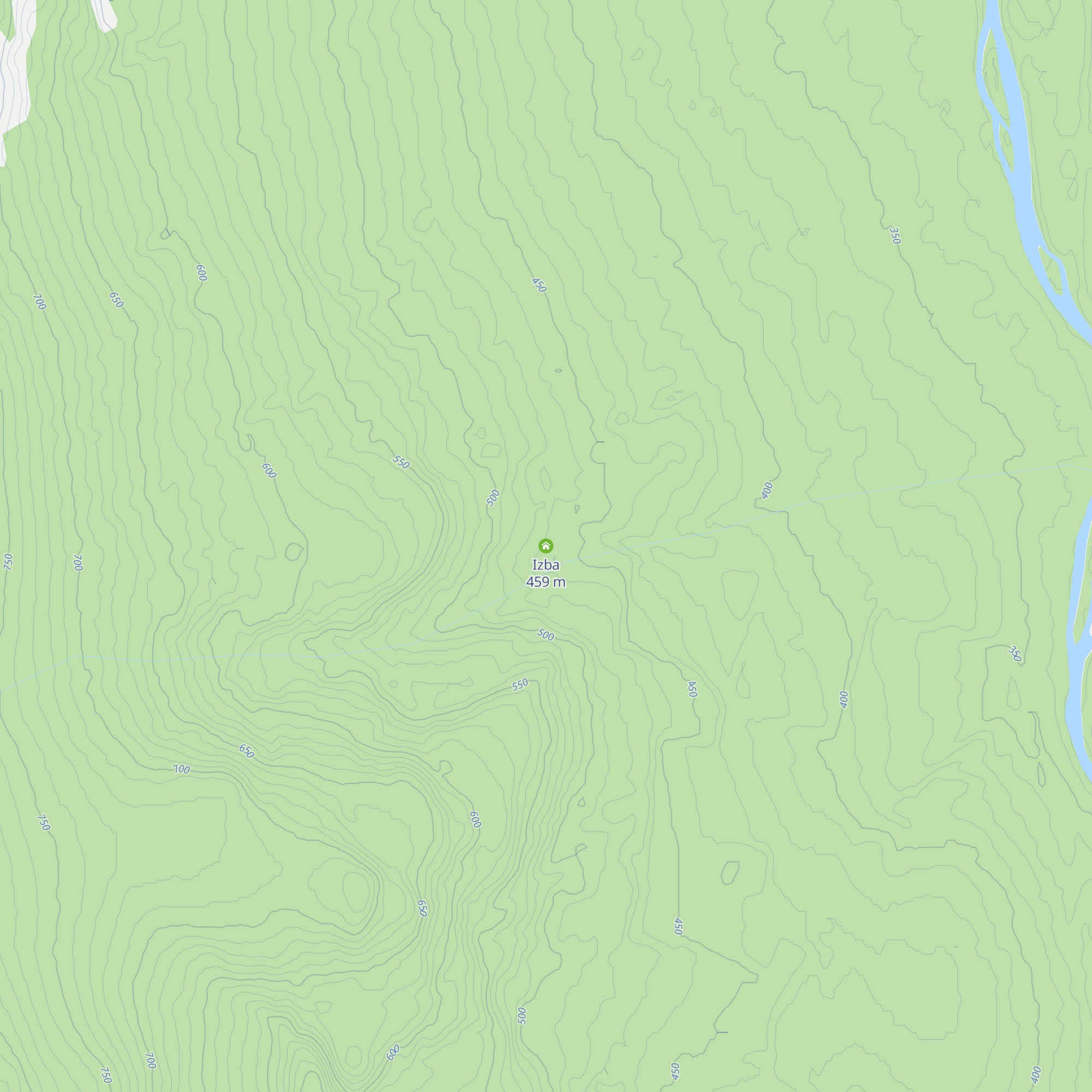 Izba map