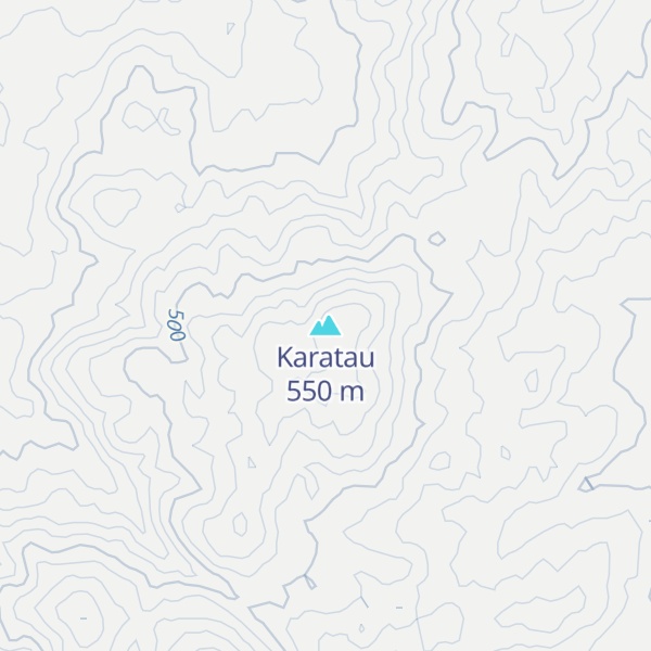 Map of Karatau