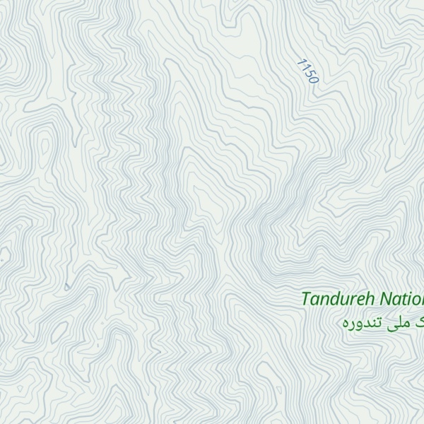 Map of Kūh-e Qarah Dāgh