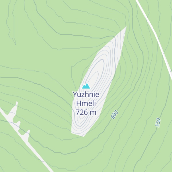 Map of Yuzhnie Hmeli