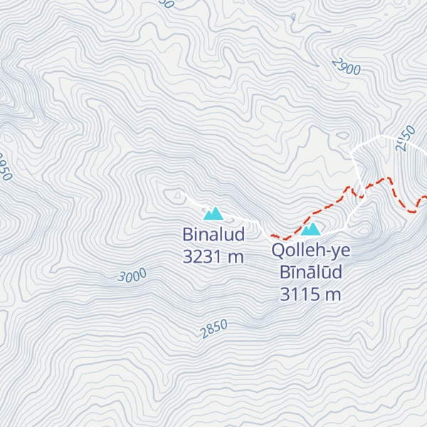 Map of Binalud