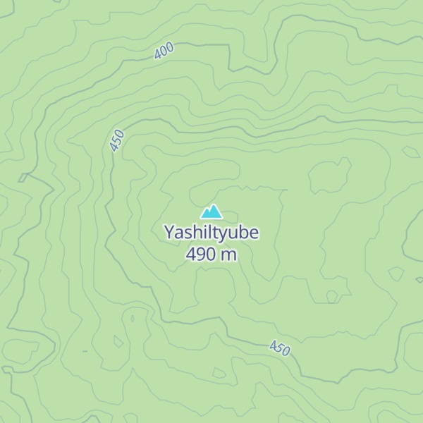 Map of Yashiltyube