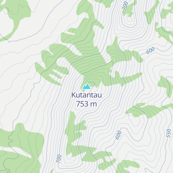 Map of Kutantau
