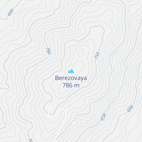 Map of Berezovaya