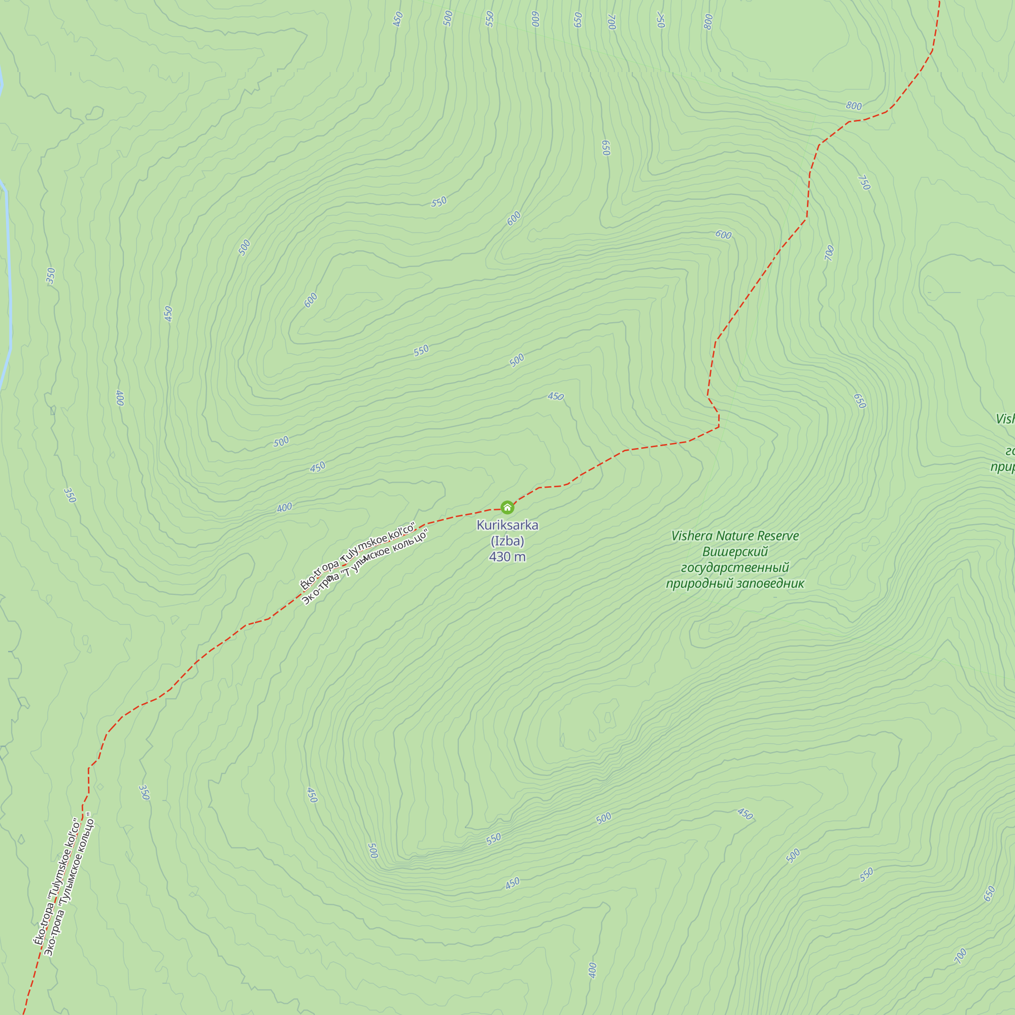 Kuriksarka (Izba) map