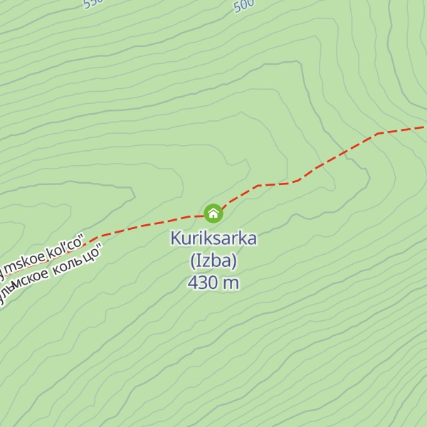 Map of Kuriksarka (Izba)