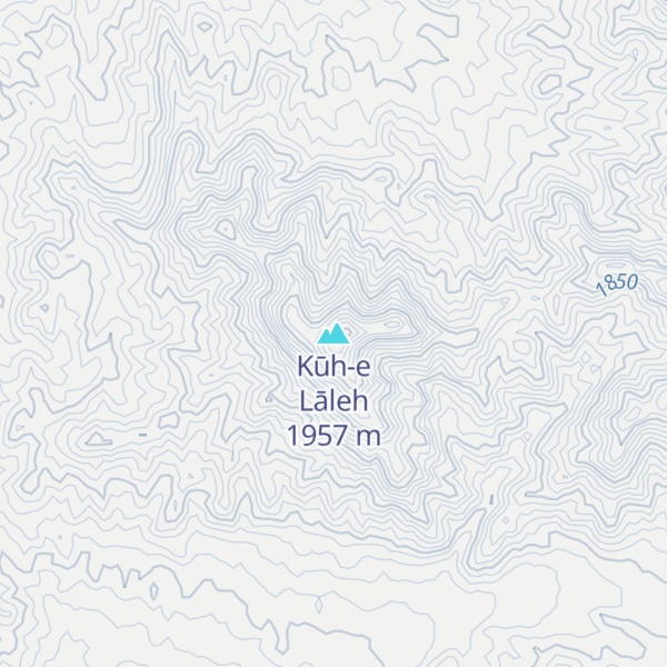 Map of Kūh-e Lāleh