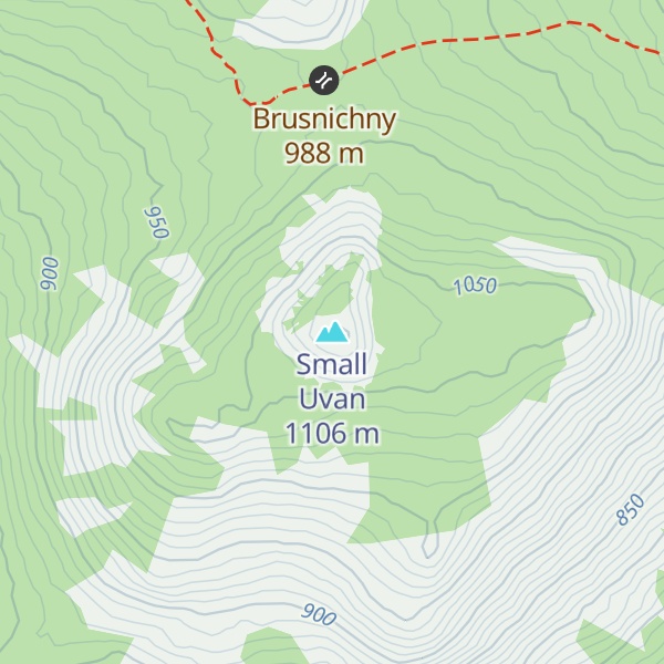 Map of Small Uvan