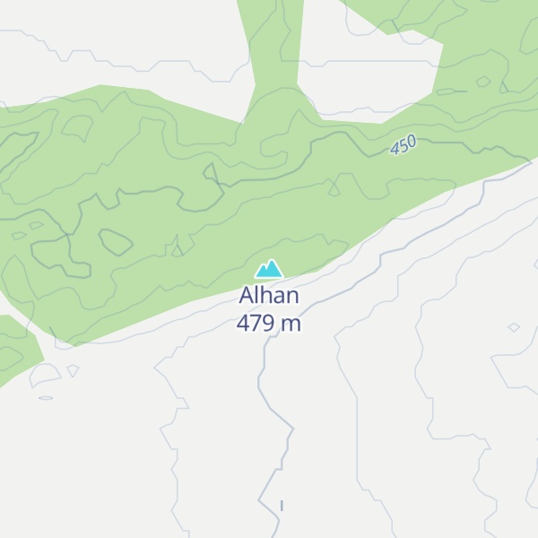 Map of Alhan