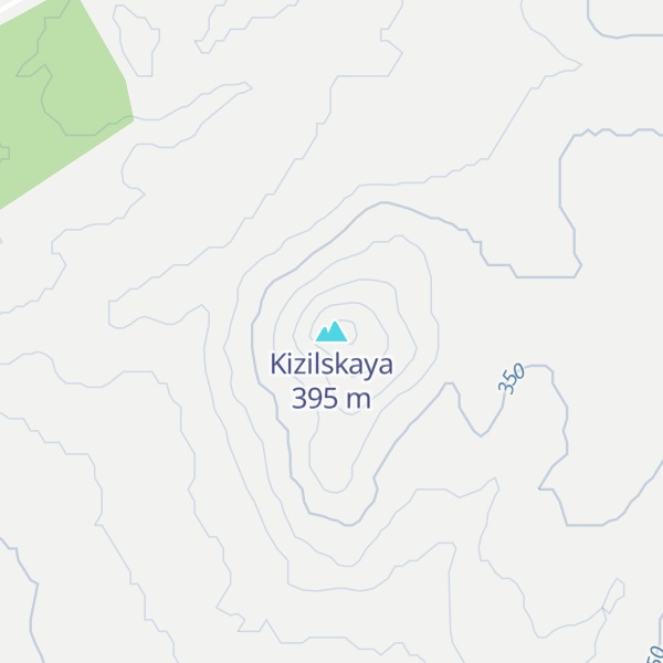 Map of Kizilskaya