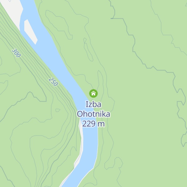 Map of Izba Ohotnika