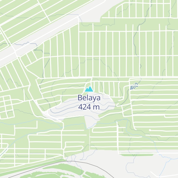 Map of Belaya
