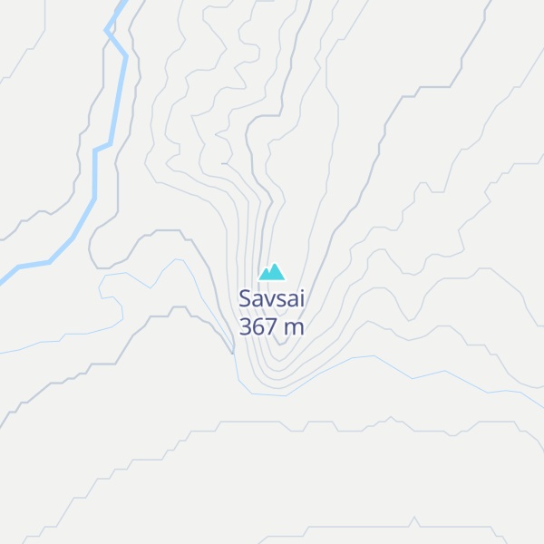 Map of Savsai