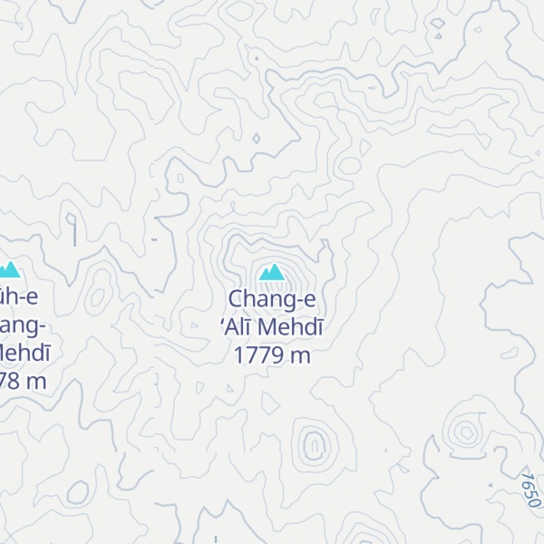 Map of Chang-e ‘Alī Mehdī