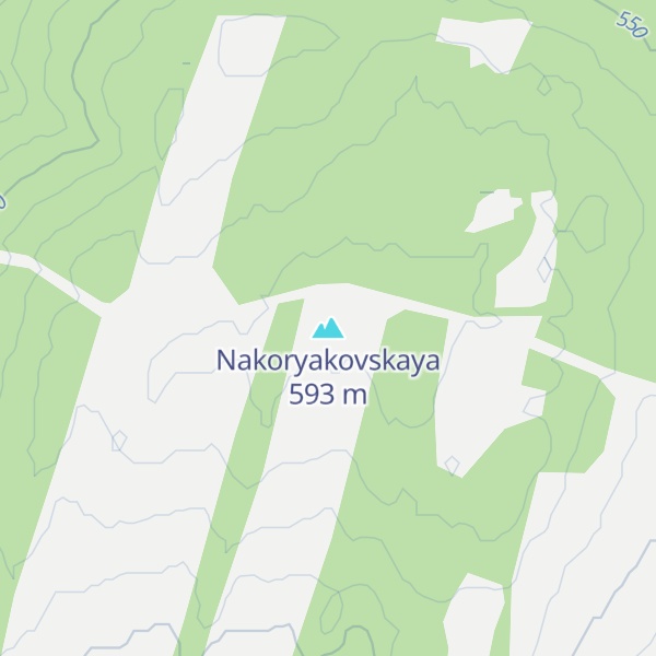Map of Nakoryakovskaya
