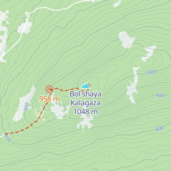Map of Bol'shaya Kalagaza
