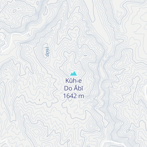 Map of Kūh-e Do Ābī