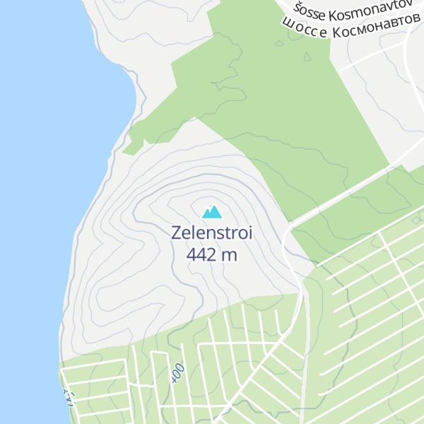 Map of Zelenstroi