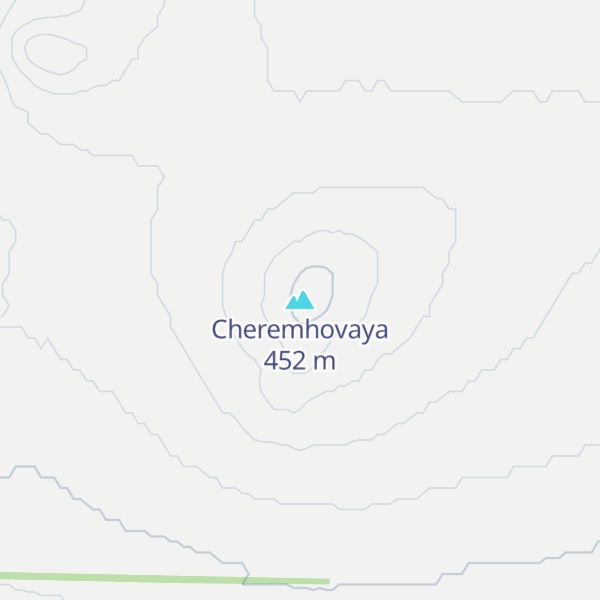 Map of Cheremhovaya
