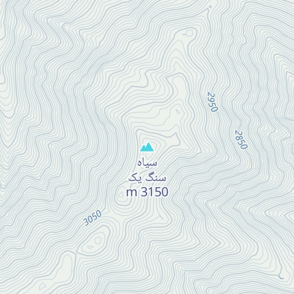 Map of سیاه سنگ یک