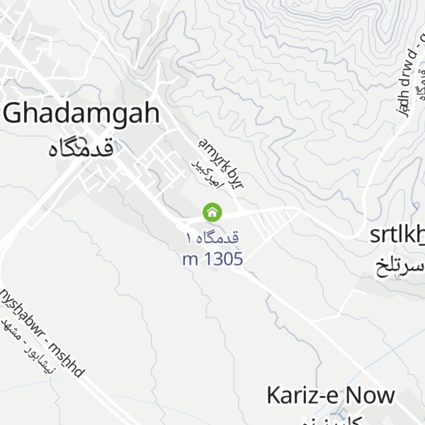Map of قدمگاه ۱