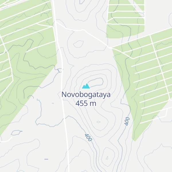 Map of Novobogataya