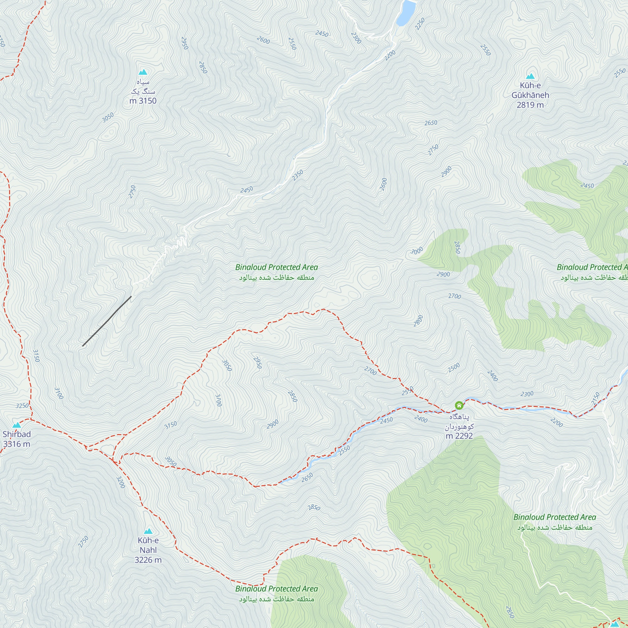 Shirbad map