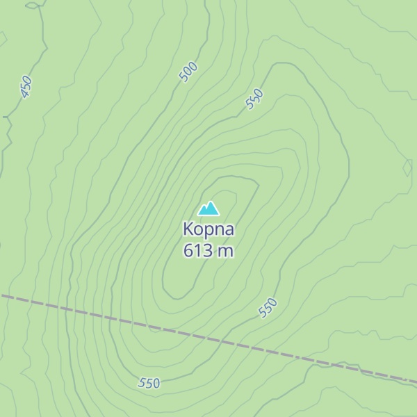 Map of Kopna
