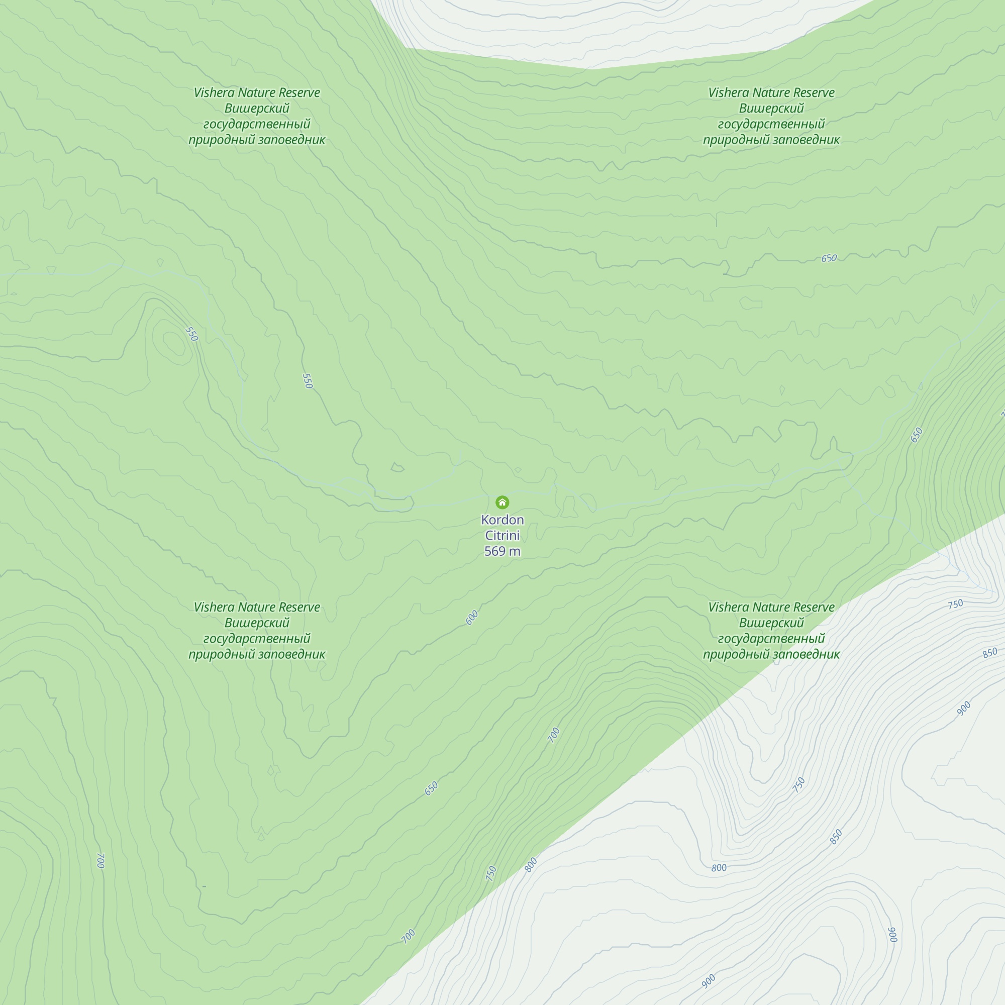 Kordon Citrini map