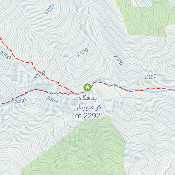 Map of پناهگاه کوهنوردان