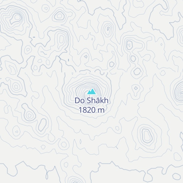 Map of Do Shākh
