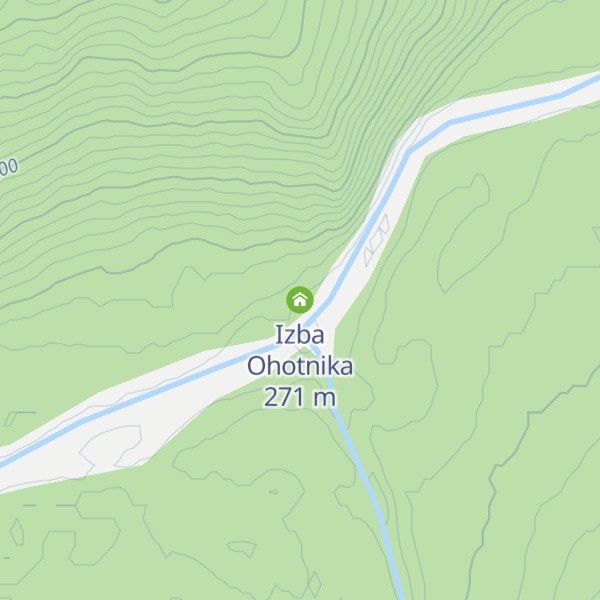 Map of Izba Ohotnika