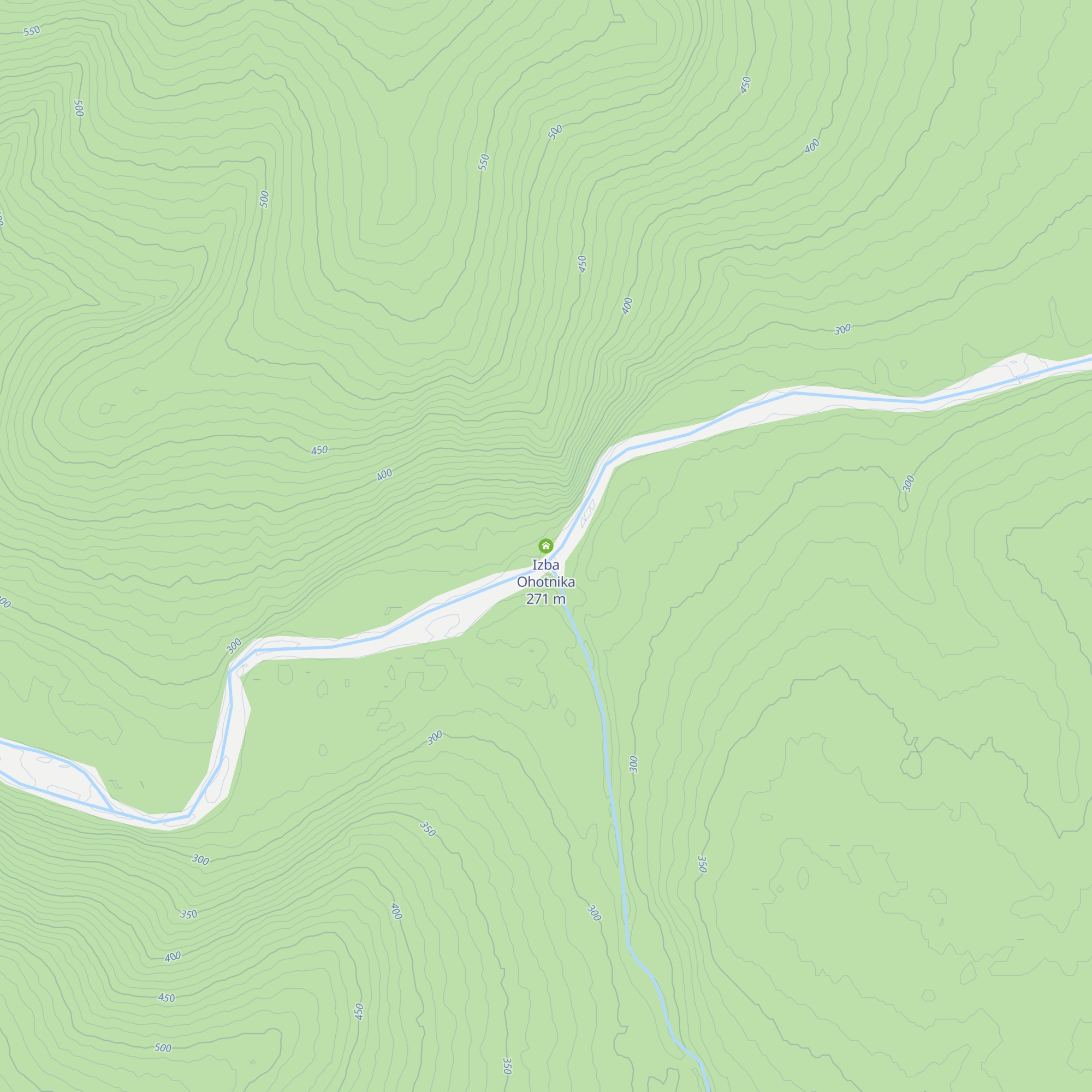 Izba Ohotnika map