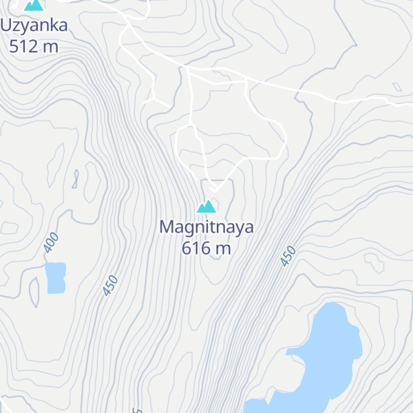 Map of Magnitnaya