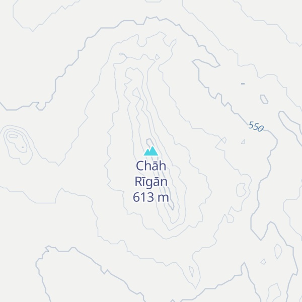 Map of Chāh Rīgān