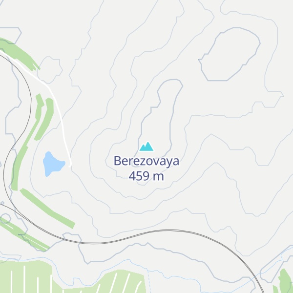 Map of Berezovaya