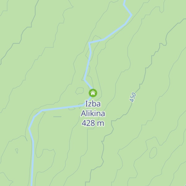 Map of Izba Alikina