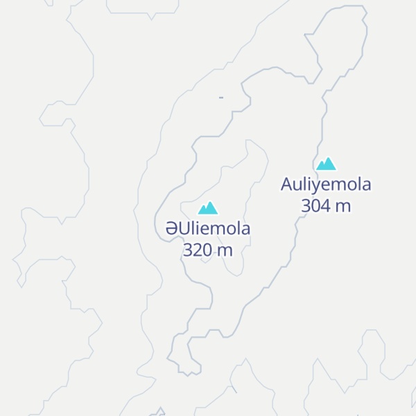 Map of ӘUliemola