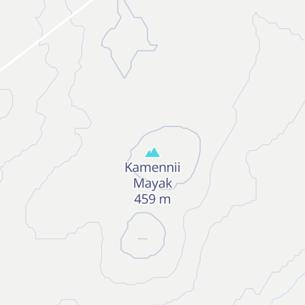 Map of Kamennii Mayak