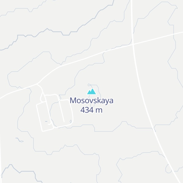 Map of Mosovskaya